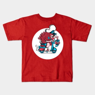 Scooter Love Kids T-Shirt